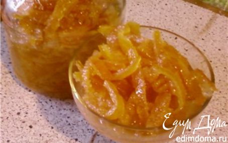 Рецепт Варенье из апельсиновых и мандариновых корочек