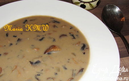 Рецепт Крем-суп из шампиньонов