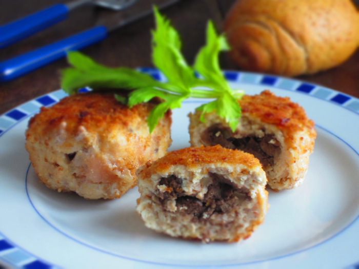 Картофельные зразы с печенью фото рецепт Картофельные зразы с печенью фото рецепт