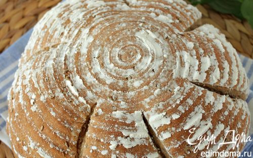 Рецепт Хлеб с цельнозерновой мукой и семенами льна