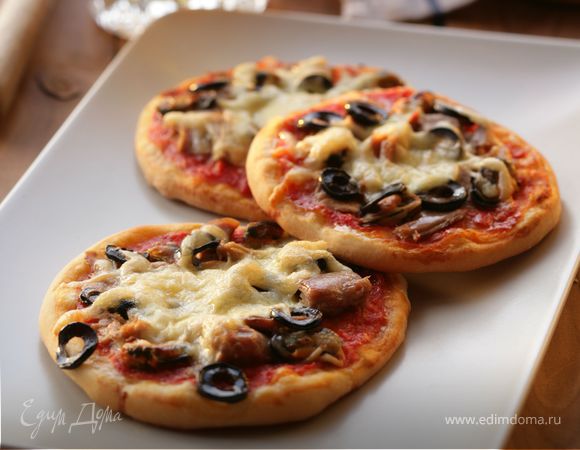Мини-пиццы, рецепты с фото