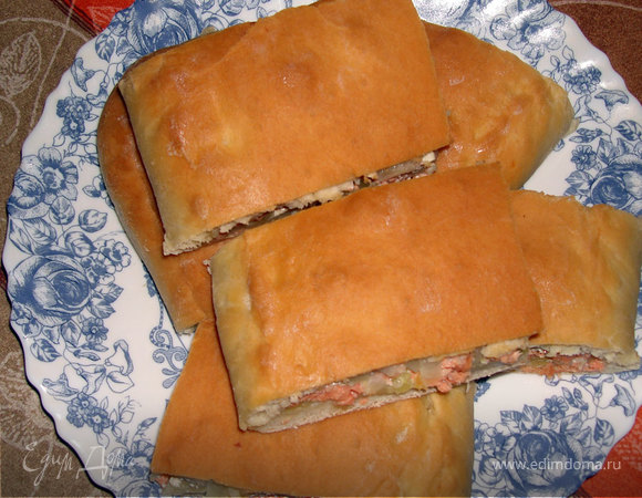 пирог с пангасиусом и картошкой рецепт с фото | Дзен