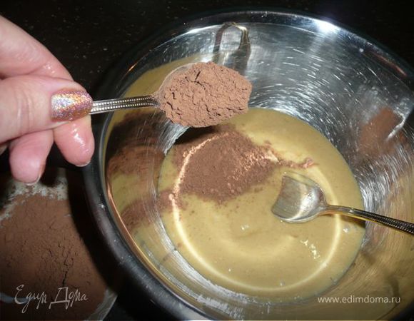 Шоколадно-мраморный кекс