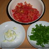 Теплый салат из спаржевой фасоли