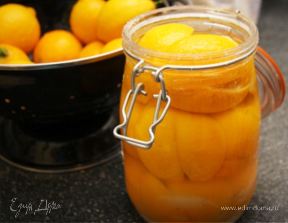 Солёные лимоны — рецепт с фото
