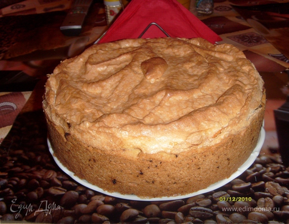 Пирог со сметанно-творожной начинкой