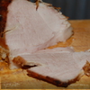 Свиной окорок варено-печеный в аджике