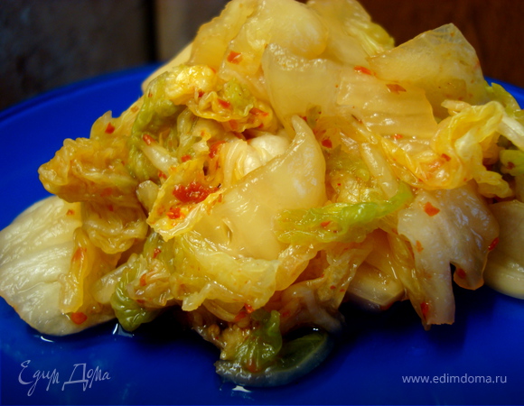 Рецепт капусты маринованной по-корейски быстрого приготовления