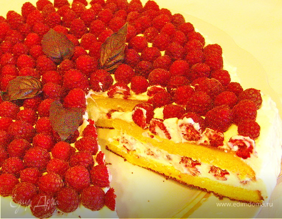 Торт "Малиновый" для Вениамина:)