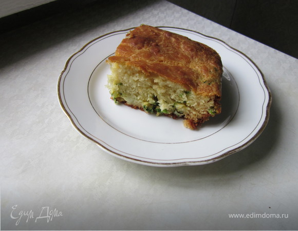 Заливной пирог с зелёным луком и яйцом - пошаговый рецепт с фото на gkhyarovoe.ru
