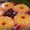 Творожный торт с вишней и ананасом