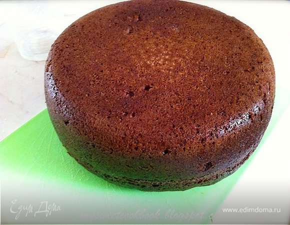 Шоколадный бисквит в мультиварке - пошаговый рецепт с фото