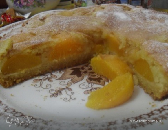 Тирольский абрикосовый пирог.