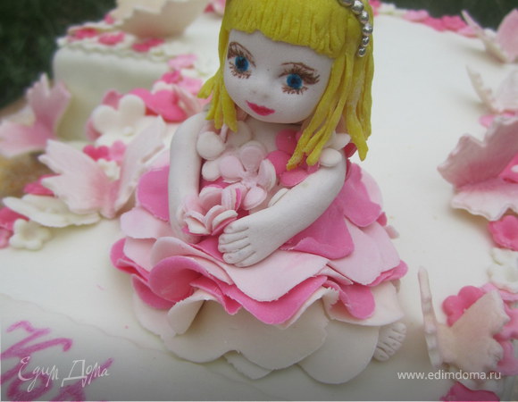 Торт "Единичка" для маленьких принцесс:)