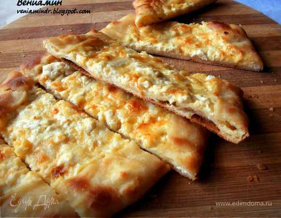 Лепёшки с сыром в духовке - Пошаговый рецепт с фото. Выпечка. Рецепты хлеба