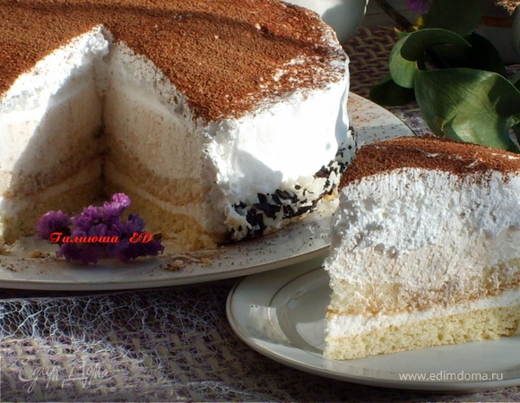 Пошаговая инструкция для блюда торт «Нежность»