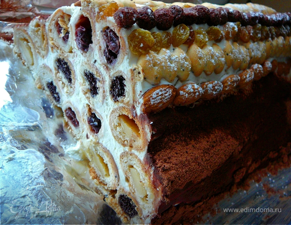 Пошаговый фоторецепт: торт «Монастырская изба»