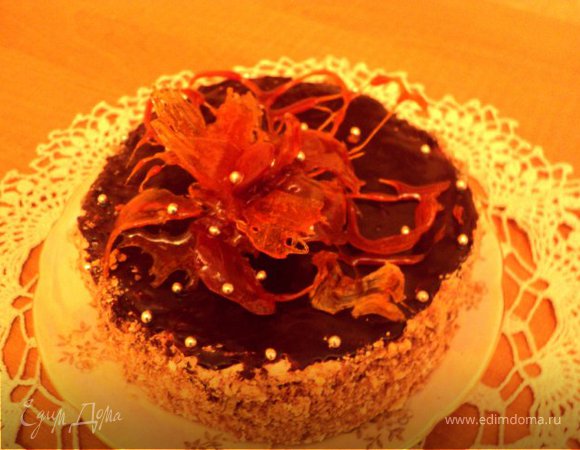 Торт «Янтарный цветок»