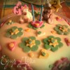 Торт малиново-миндальный "Нам два годика"
