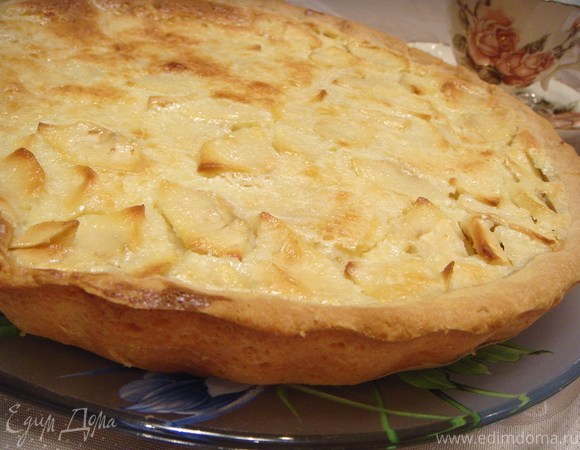 Цветаевский яблочный пирог пошаговый рецепт с видео и фото – Европейская кухня: Выпечка и десерты