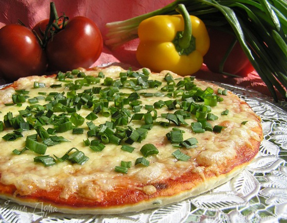 Жидкое тесто для пиццы быстрого приготовления - очень вкусный рецепт с пошаговыми фото