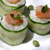 Роллы с тунцом и креветками + бонус Суши-салат