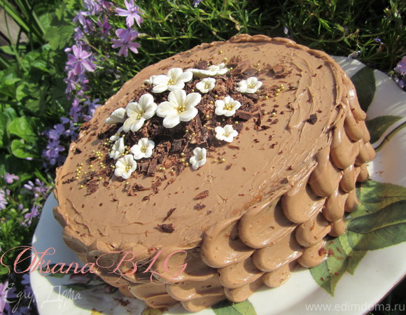 Торт "Шоколадные тучки"