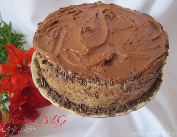 Торт "Шоколадно-карамельное счастье"