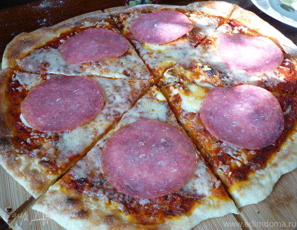 Итальянская пицца - Пошаговый рецепт с фото. Выпечка. Пицца