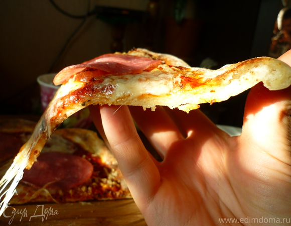 Домашняя пицца — рецепт с фото и видео