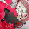 Рождественские конфеты «Красный бархат»