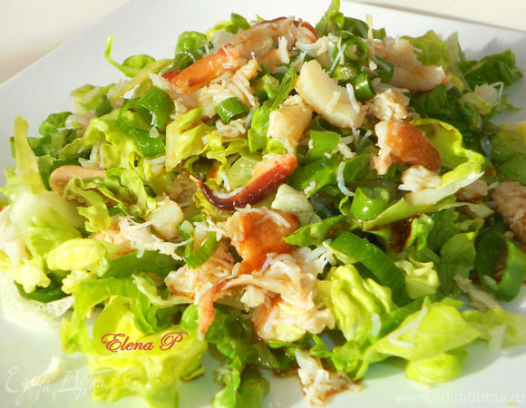 Рецепты вкусных салатов из краба