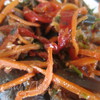 Острый салат из баклажанов и моркови