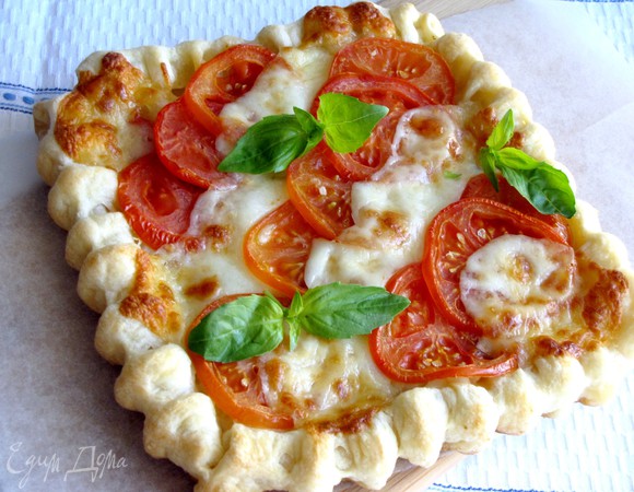 Пирожки с сыром и помидорами в духовке — рецепт с фото пошагово