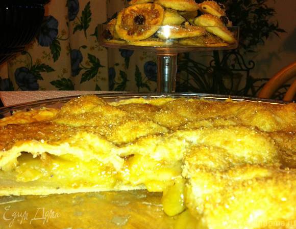 Классический яблочный пирог от американской бабушки (Apple pie)