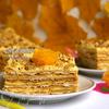 Тыквенно-творожный торт «Осенняя мелодия»