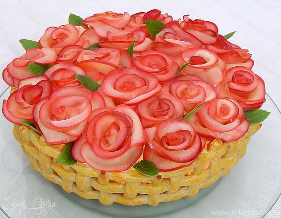 Торт «Миллион алых роз для Едим Дома»