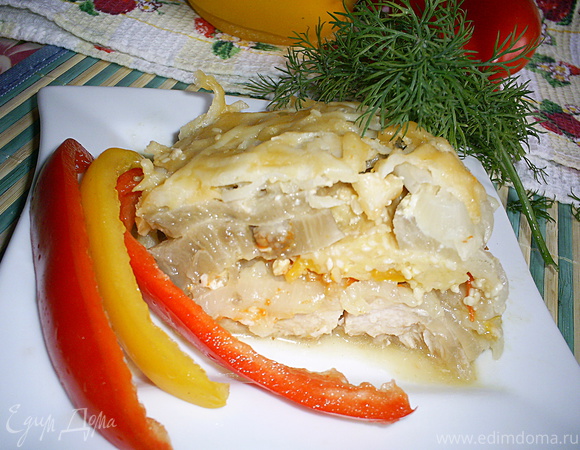Ароматная куриная грудка с овощами в мультиварке | Рецепт | Еда, Мультиварка, Национальная еда
