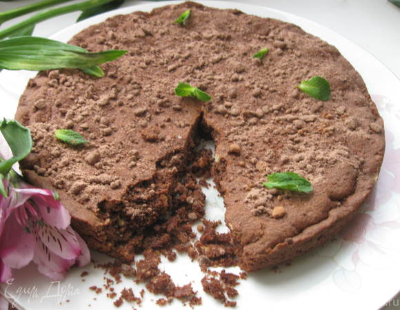 Пирог «Трех чашек», или шоколадная сбризолона (Sbrisolona al cioccolato)