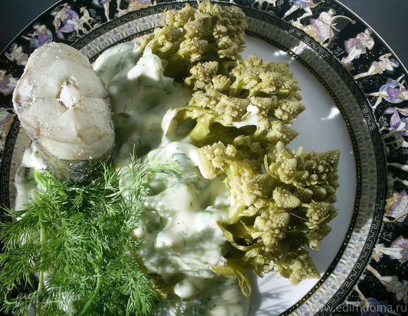 Овощное рагу с цветной капустой и брокколи