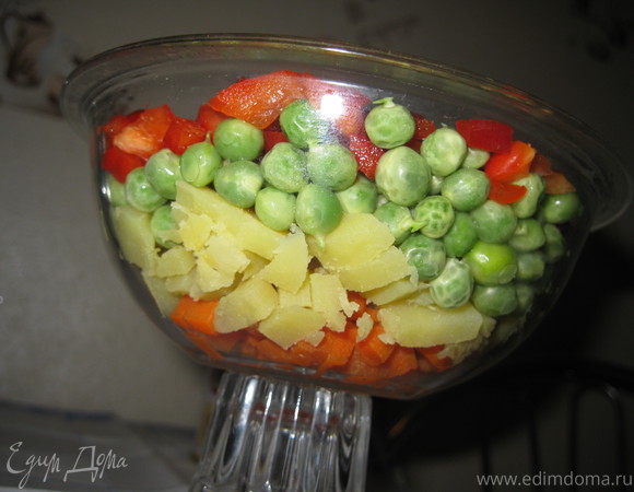 Овощной салат "Здоровый"