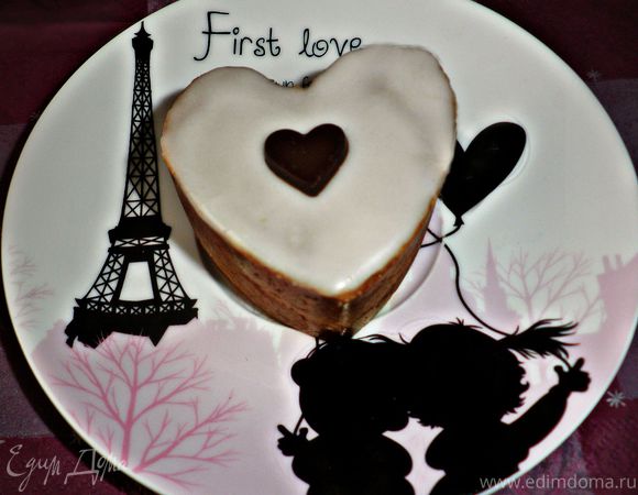 Пирожные "Первая любовь" (без выпечки)
