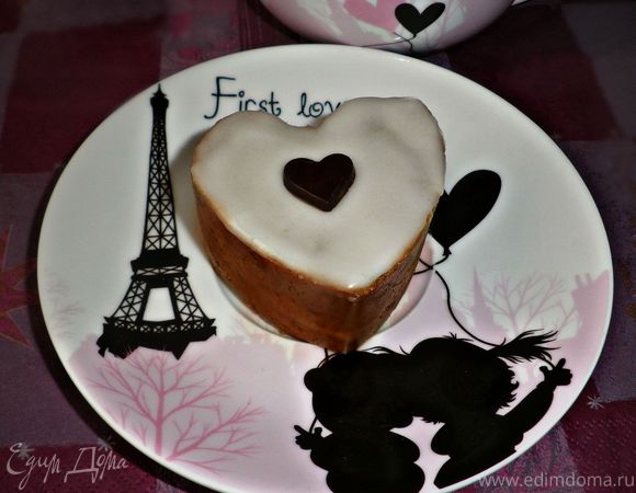 Пирожные "Первая любовь" (без выпечки)