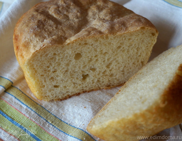 Рецепт: Пшеничный хлеб с хрустящей корочкой в мультиварке-хлебопечке | POLARIS