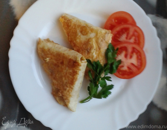 Лаваш с сыром и зеленью на сковороде простой рецепт пошаговый