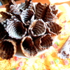 Вафли шоколадные с кокосовой стружкой