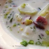 Окрошка на кефире - легкий холодный суп