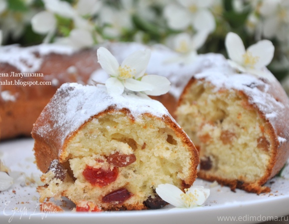 Творожный кекс с изюмом рецепт – Европейская кухня: Выпечка и десерты. «Еда»
