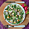 Весенний салат из редиса с пикантной заправкой