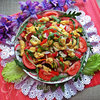 Праздничный салат с пастой